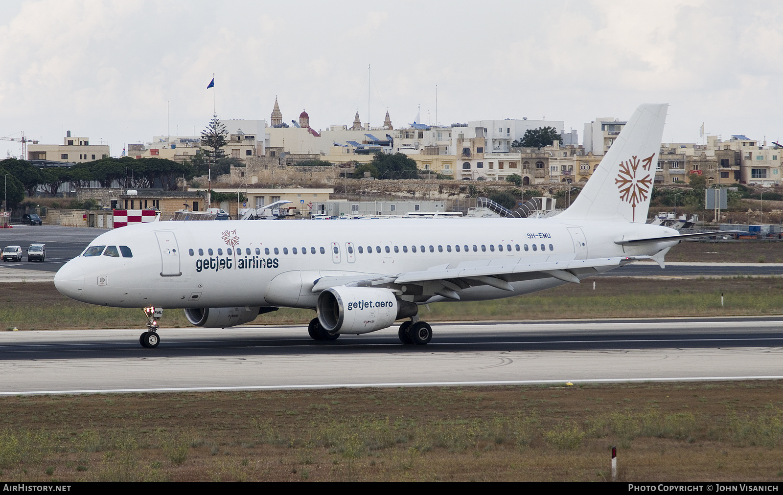 Aircraft Photo of 9H-EMU | Airbus A320-214 | GetJet Airlines | AirHistory.net #486626