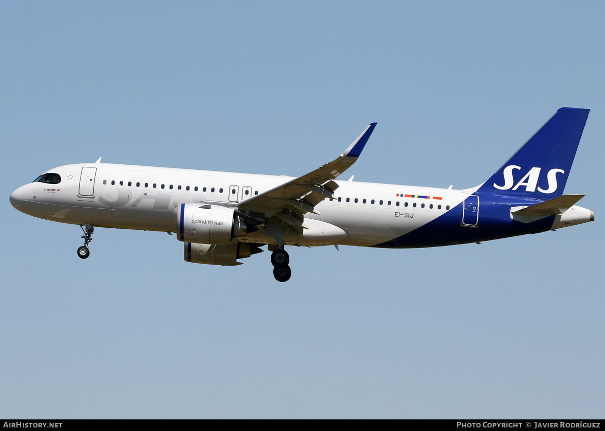 Aircraft Photo of EI-SIJ | Airbus A320-251N | Scandinavian Airlines - SAS | AirHistory.net #486633