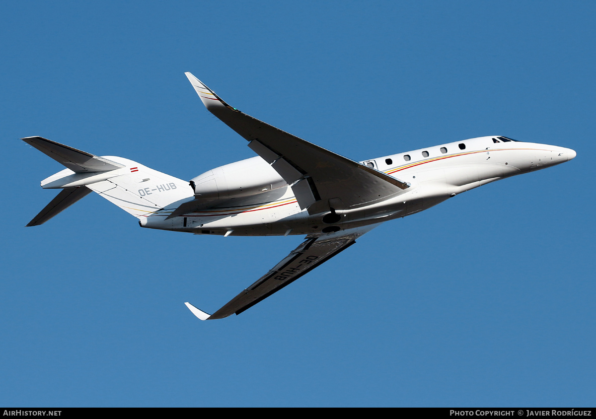 Aircraft Photo of OE-HUB | Cessna 750 Citation X | AirHistory.net #486638