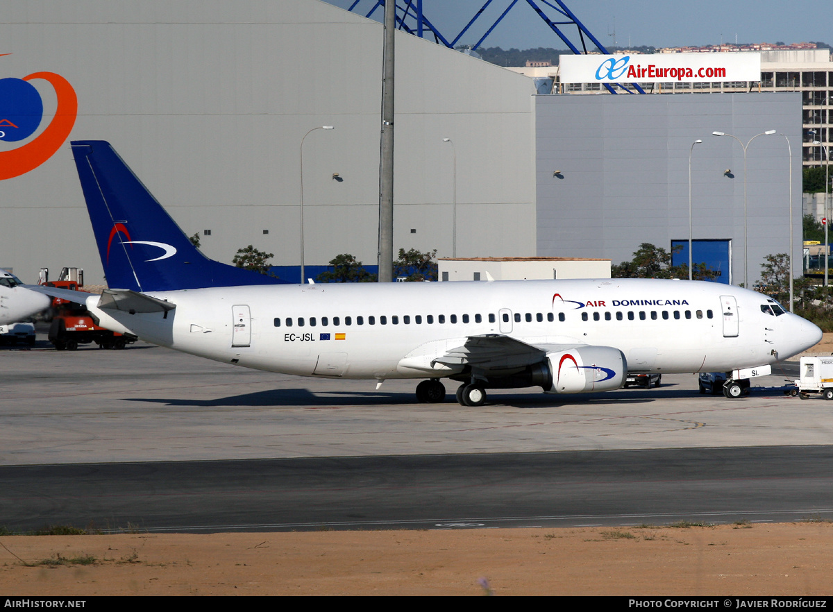 Aircraft Photo of EC-JSL | Boeing 737-33A | Air Dominicana | AirHistory.net #486639