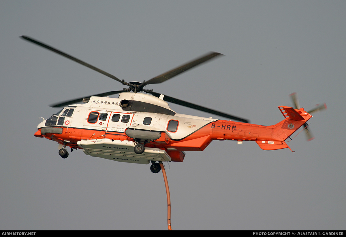 Aircraft Photo of B-HRM | Eurocopter AS-332L2 Super Puma Mk2 | Government Flying Service | AirHistory.net #486646