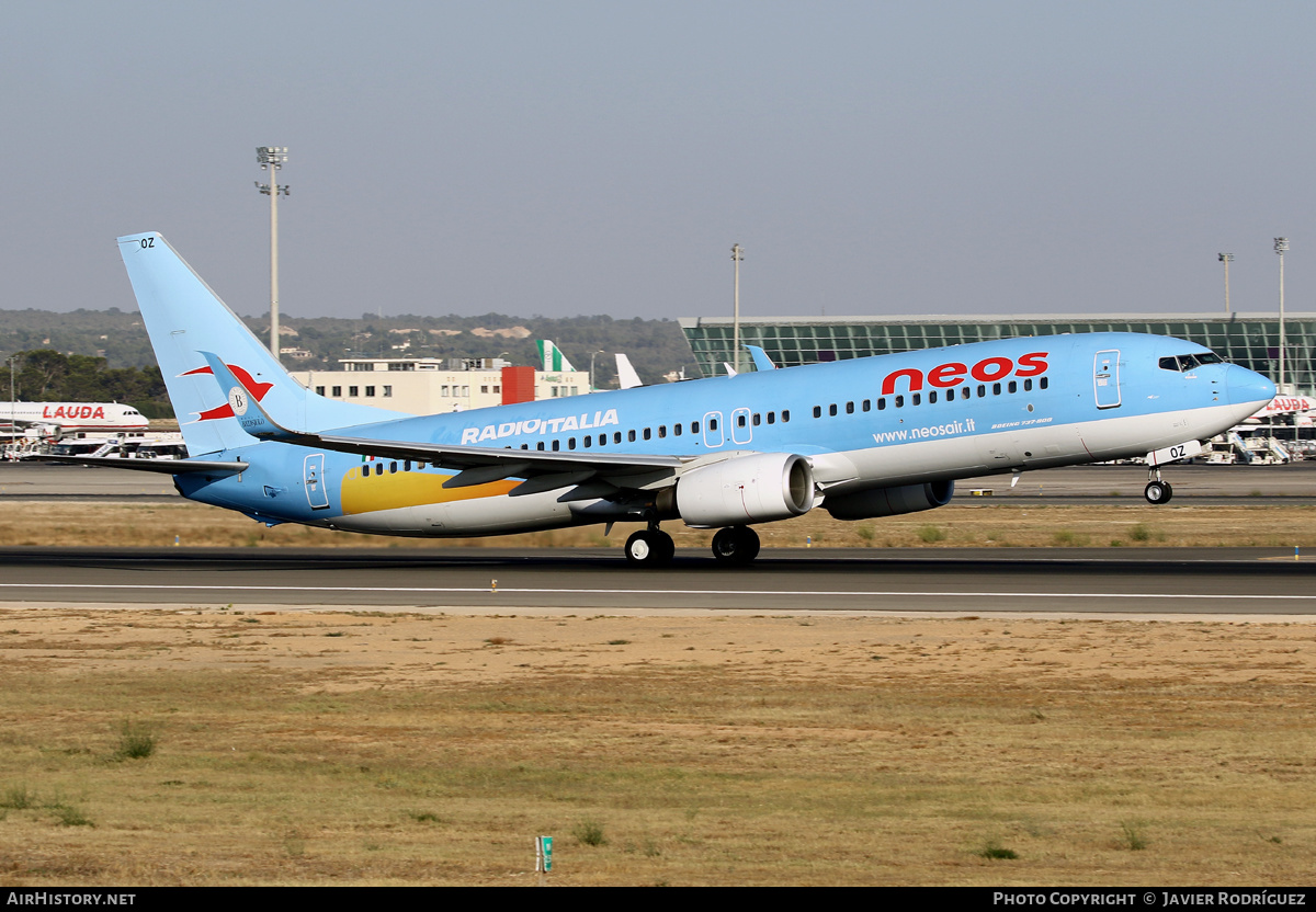 Aircraft Photo of I-NEOZ | Boeing 737-86N | Neos | AirHistory.net #486651