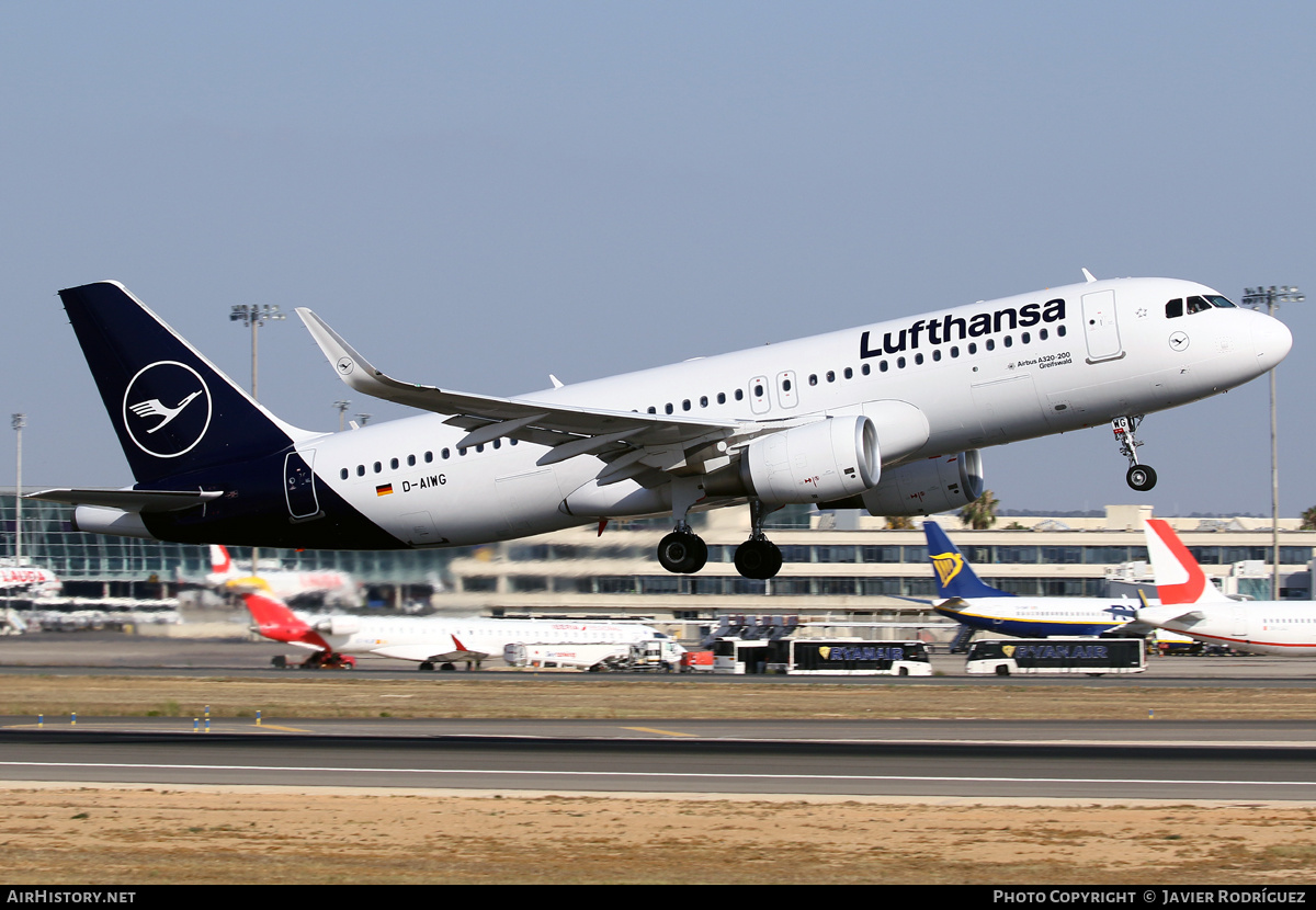 Aircraft Photo of D-AIWG | Airbus A320-214 | Lufthansa | AirHistory.net #486652
