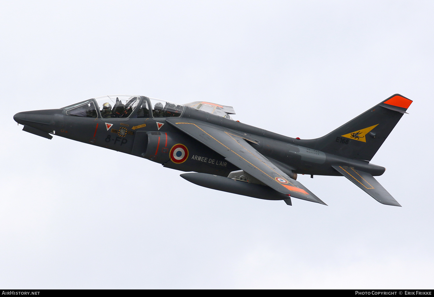Aircraft Photo of E168 | Dassault-Dornier Alpha Jet E | France - Air Force | AirHistory.net #486656
