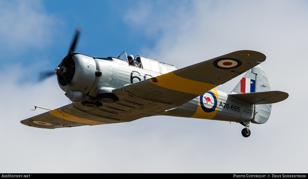 Aircraft Photo of VH-MFW / A20-695 | Commonwealth CA-16 Wirraway Mk3 | Australia - Air Force | AirHistory.net #486678