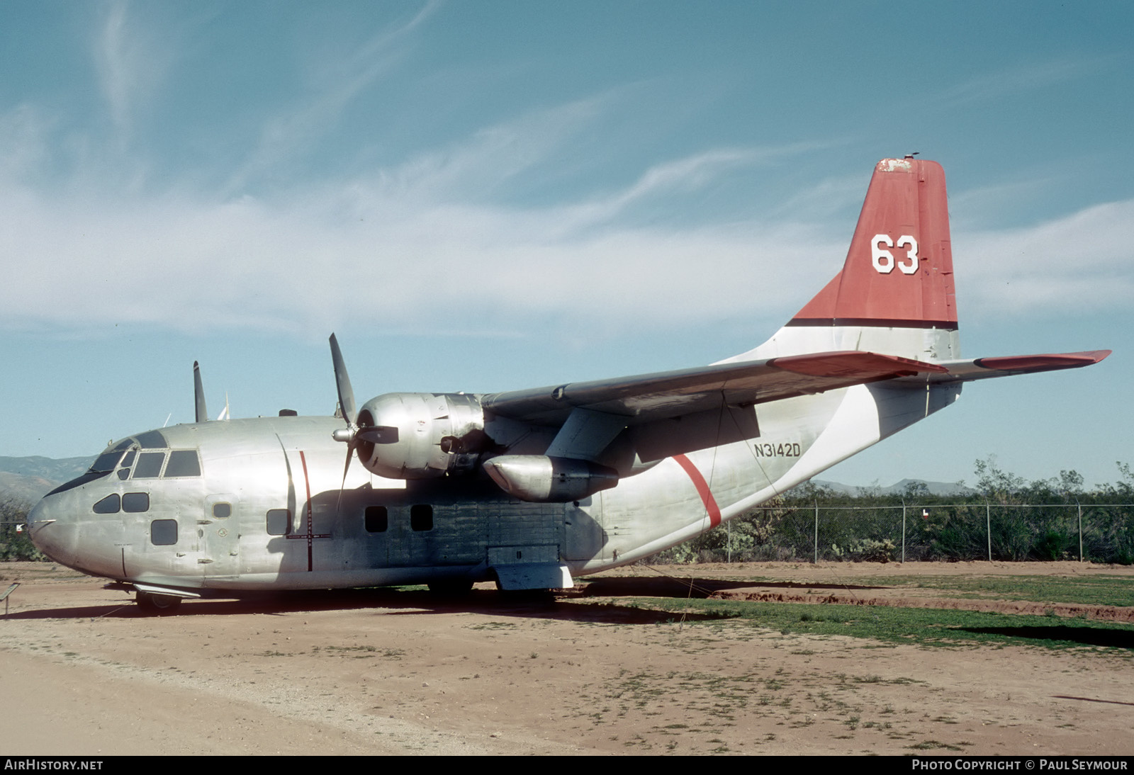Aircraft Photo of N3142D | Fairchild C-123K Provider | AirHistory.net #486732