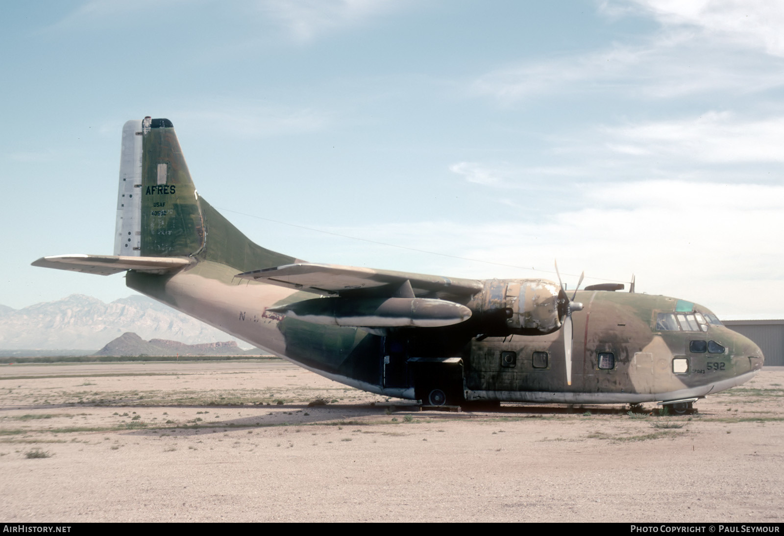 Aircraft Photo of N9692N / 40592 | Fairchild C-123K Provider | AirHistory.net #486750