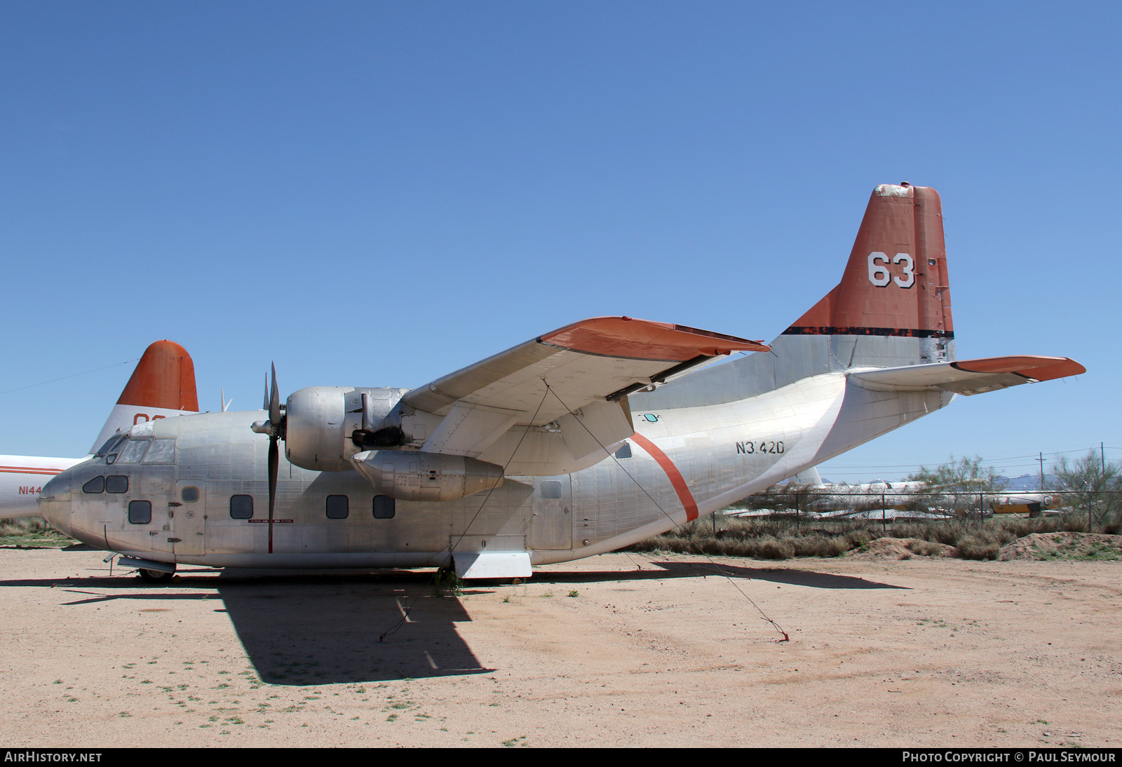 Aircraft Photo of N3142D | Fairchild C-123K Provider | AirHistory.net #486762