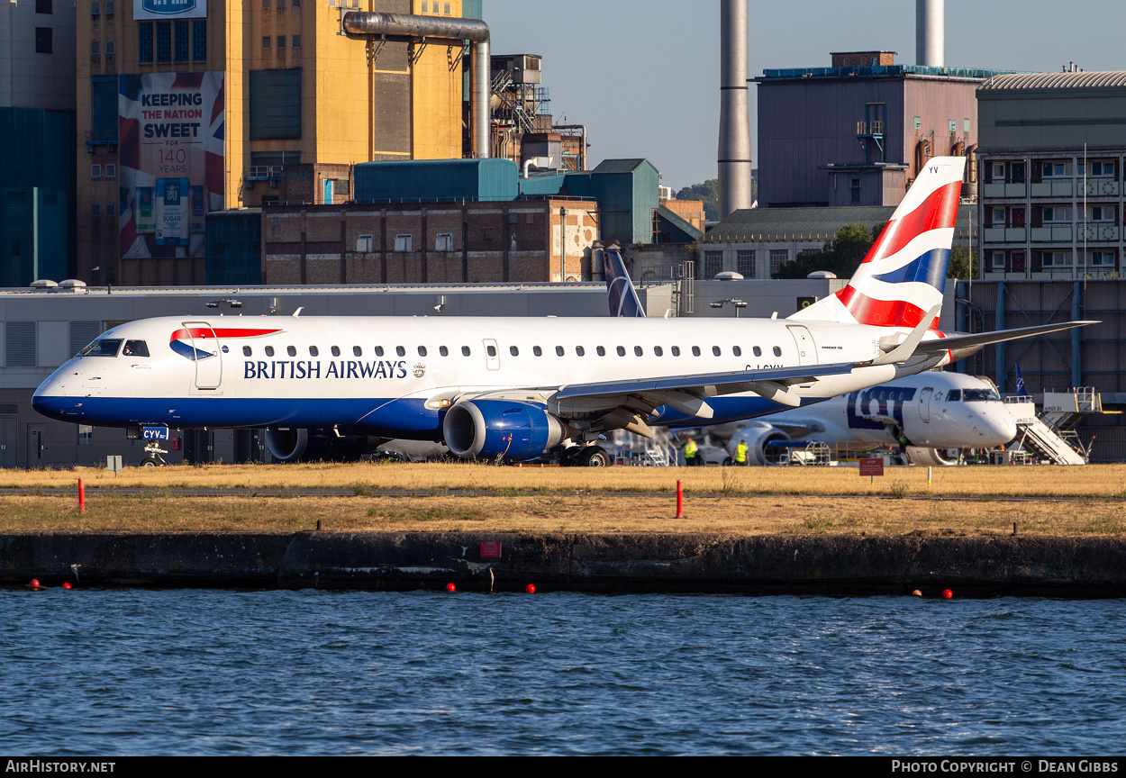 Aircraft Photo of G-LCYV | Embraer 190SR (ERJ-190-100SR) | British Airways | AirHistory.net #486765