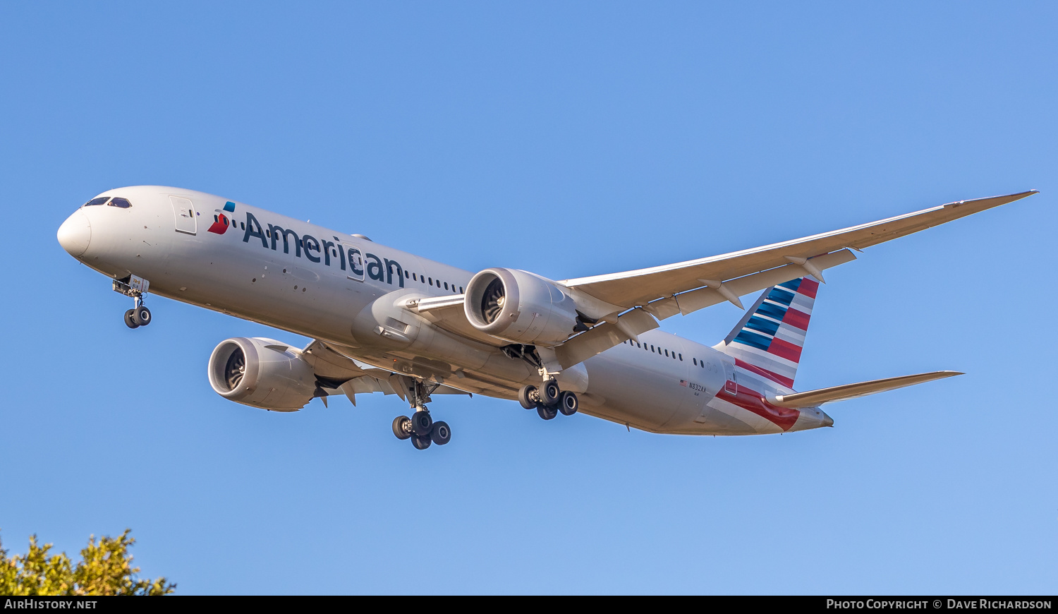 Aircraft Photo of N832AA | Boeing 787-9 Dreamliner | American Airlines | AirHistory.net #486770