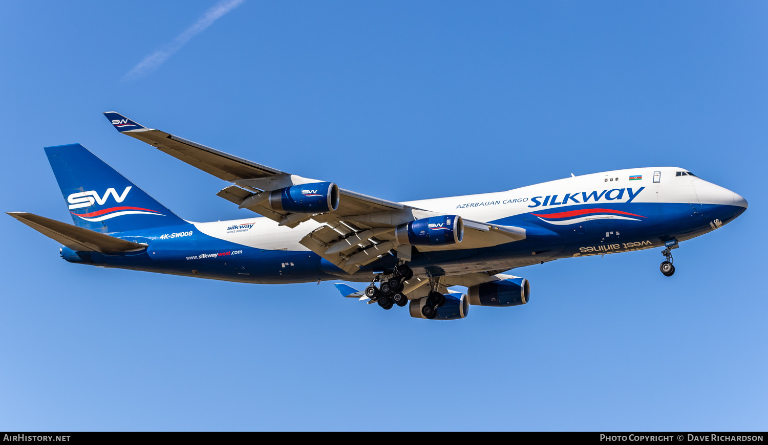 Aircraft Photo of 4K-SW008 | Boeing 747-4R7F/SCD | SilkWay Azerbaijan Cargo | AirHistory.net #486781