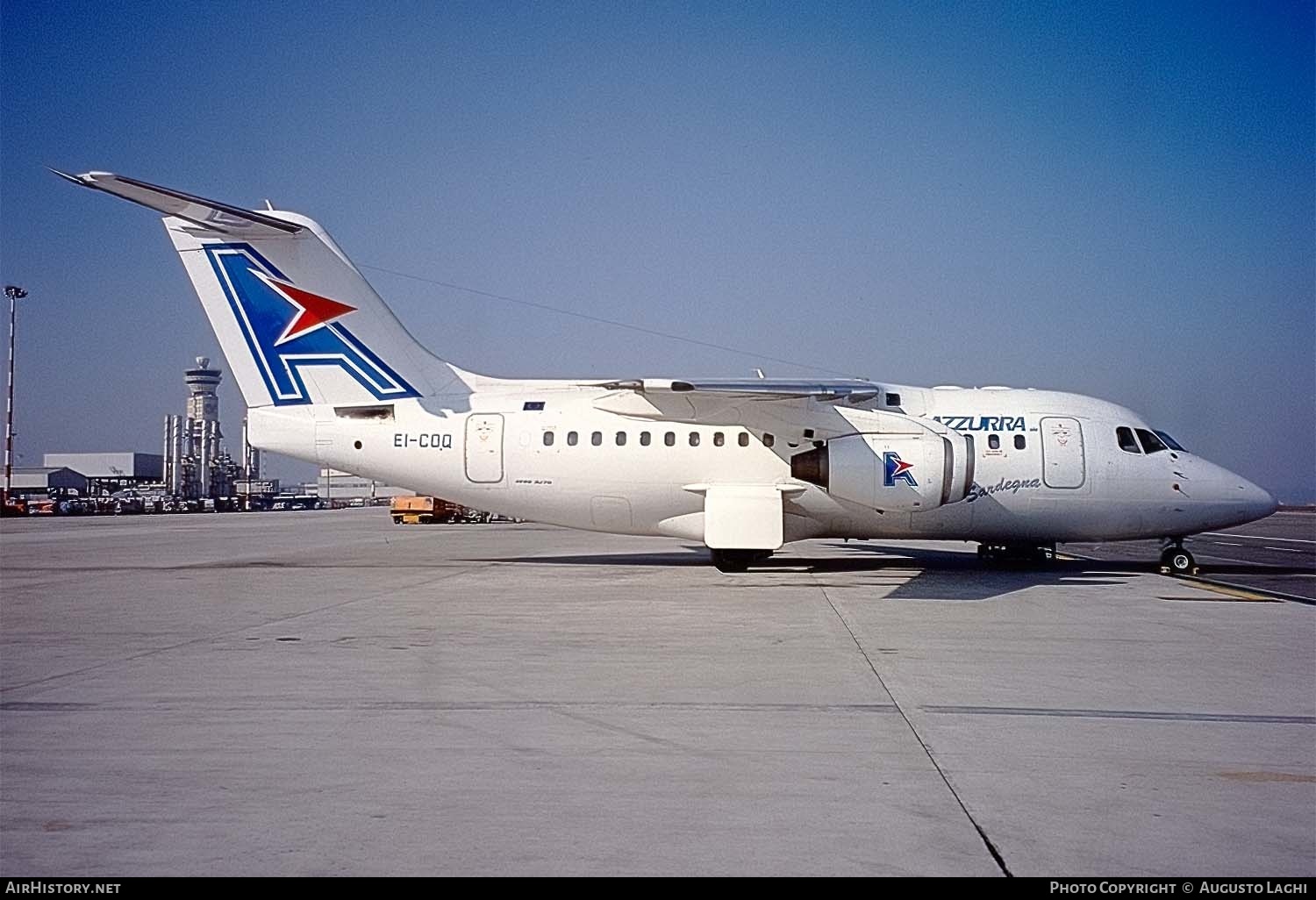 Aircraft Photo of EI-COQ | British Aerospace Avro 146-RJ70 | Azzurra Air | AirHistory.net #486811