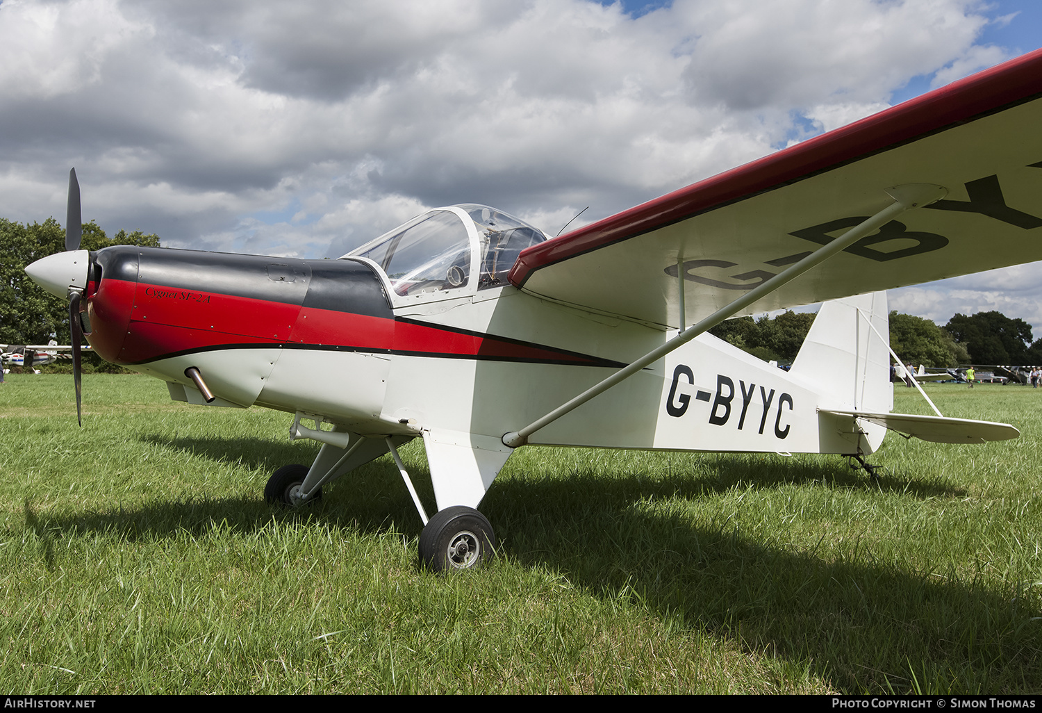 Aircraft Photo of G-BYYC | HAPI Cygnet SF-2A | AirHistory.net #486812
