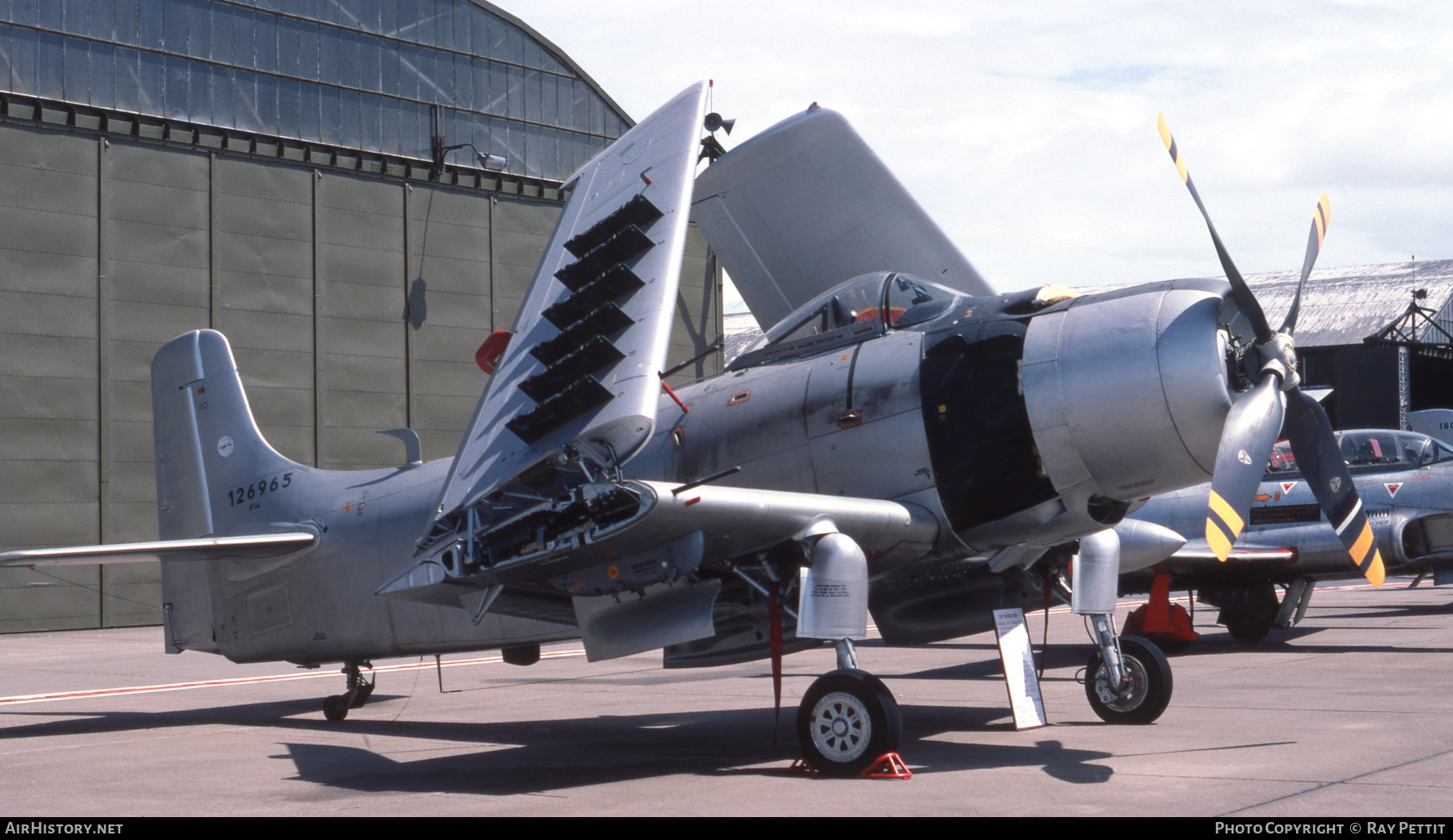 Aircraft Photo of 126965 | Douglas A-1D Skyraider (AD-4NA) | France - Air Force | AirHistory.net #486819