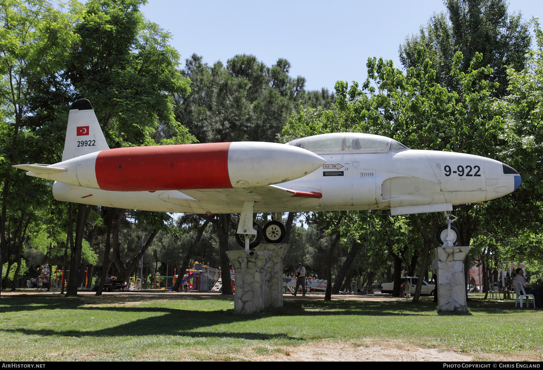Aircraft Photo of 52-9922 / 29922 | Lockheed T-33A | Turkey - Air Force | AirHistory.net #486827