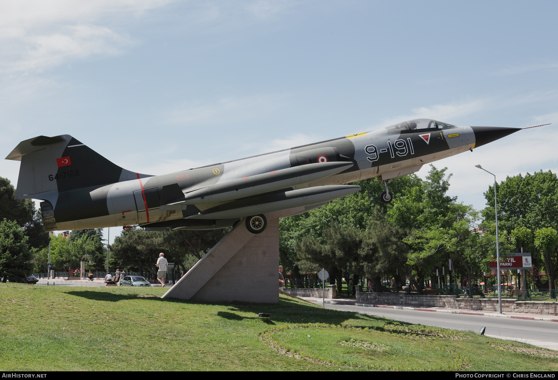 Aircraft Photo of 64-7122 | Lockheed F-104G Starfighter | Turkey - Air Force | AirHistory.net #486835