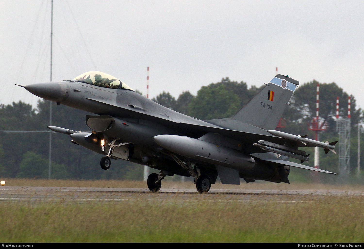 Aircraft Photo of FA-104 | General Dynamics F-16AM Fighting Falcon | Belgium - Air Force | AirHistory.net #486836