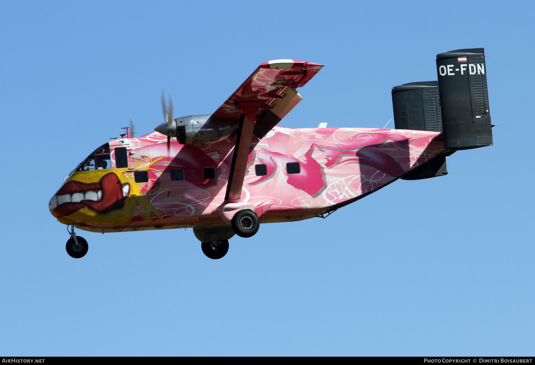 Aircraft Photo of OE-FDN | Short SC.7 Skyvan 3M-400 | Pink Aviation Services | AirHistory.net #486837