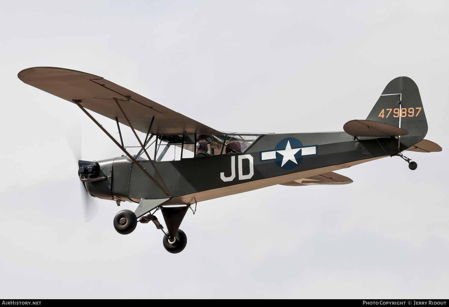 Aircraft Photo of G-BOXJ / 479897 | Piper L-4H Grasshopper (J-3C) | USA - Air Force | AirHistory.net #486838