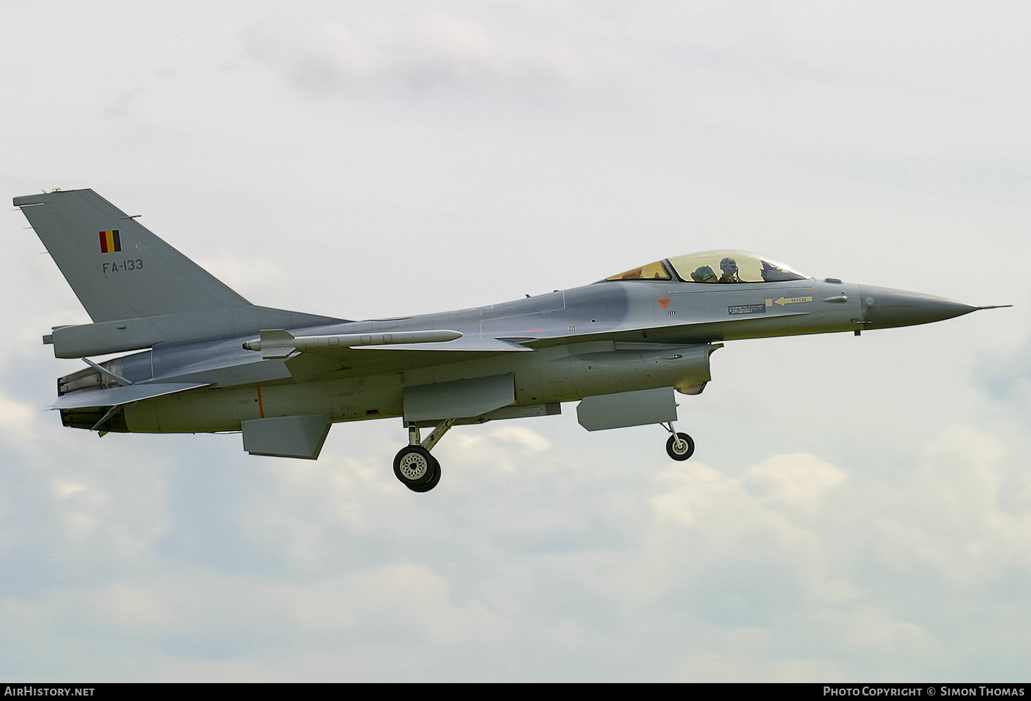 Aircraft Photo of FA-133 | General Dynamics F-16AM Fighting Falcon | Belgium - Air Force | AirHistory.net #486845