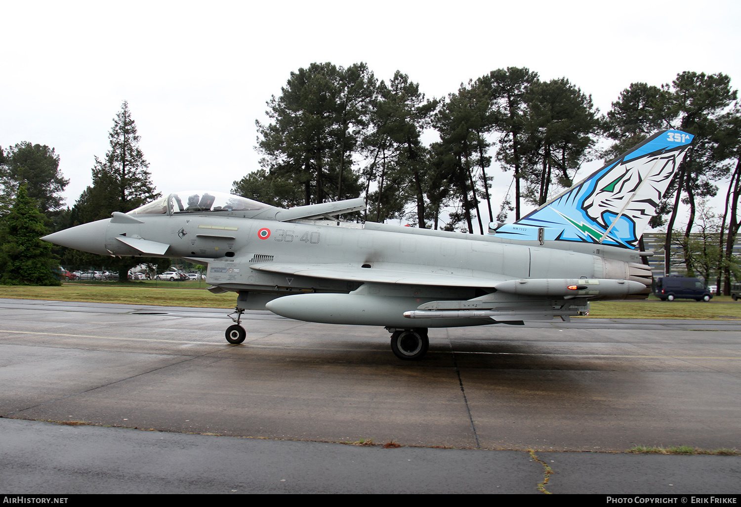 Aircraft Photo of MM7322 | Eurofighter F-2000A Typhoon | Italy - Air Force | AirHistory.net #486846