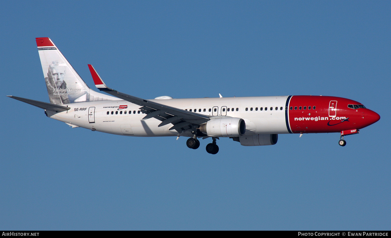 Aircraft Photo of SE-RRF | Boeing 737-8JP | Norwegian | AirHistory.net #486852