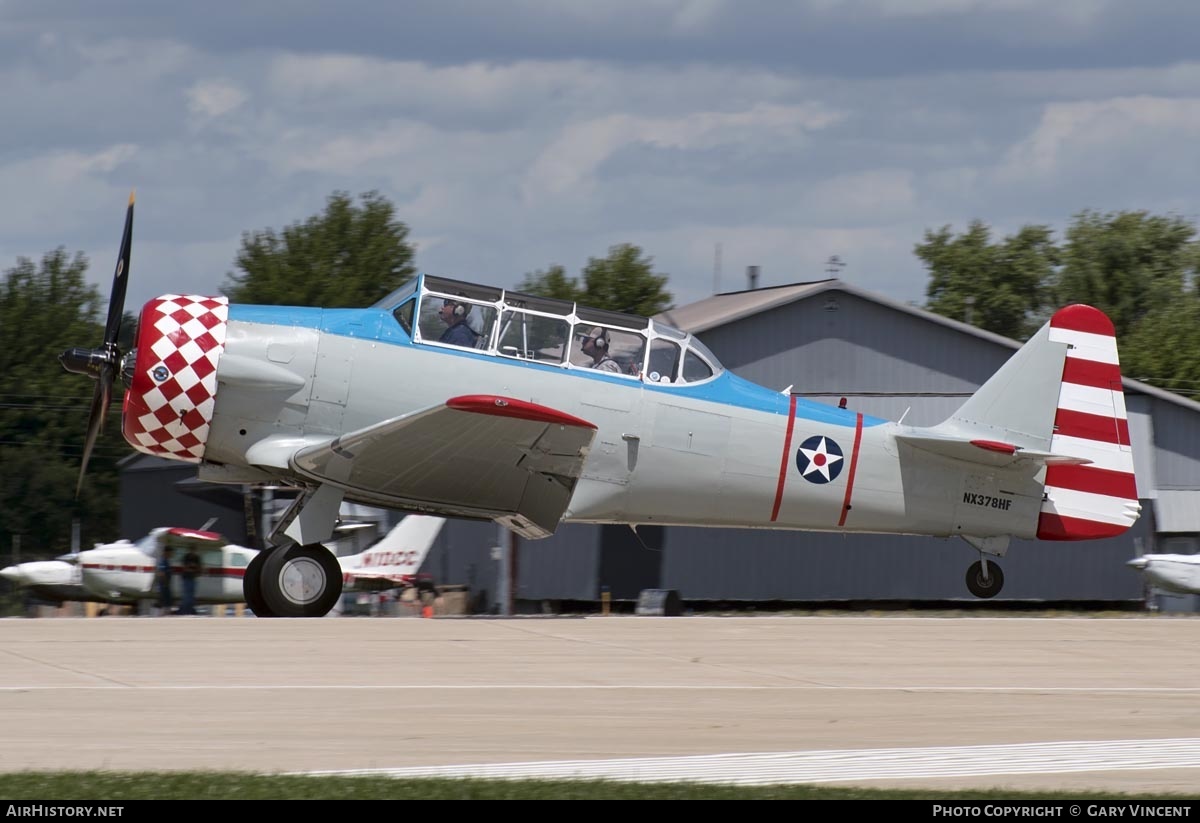 Aircraft Photo of N378HF | North American Harvard Mk4 | AirHistory.net #486871