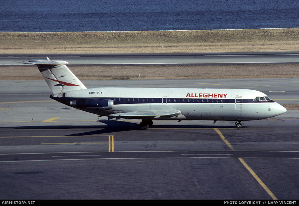 Aircraft Photo of N1132J | BAC 111-215AU One-Eleven | Allegheny Airlines | AirHistory.net #486887