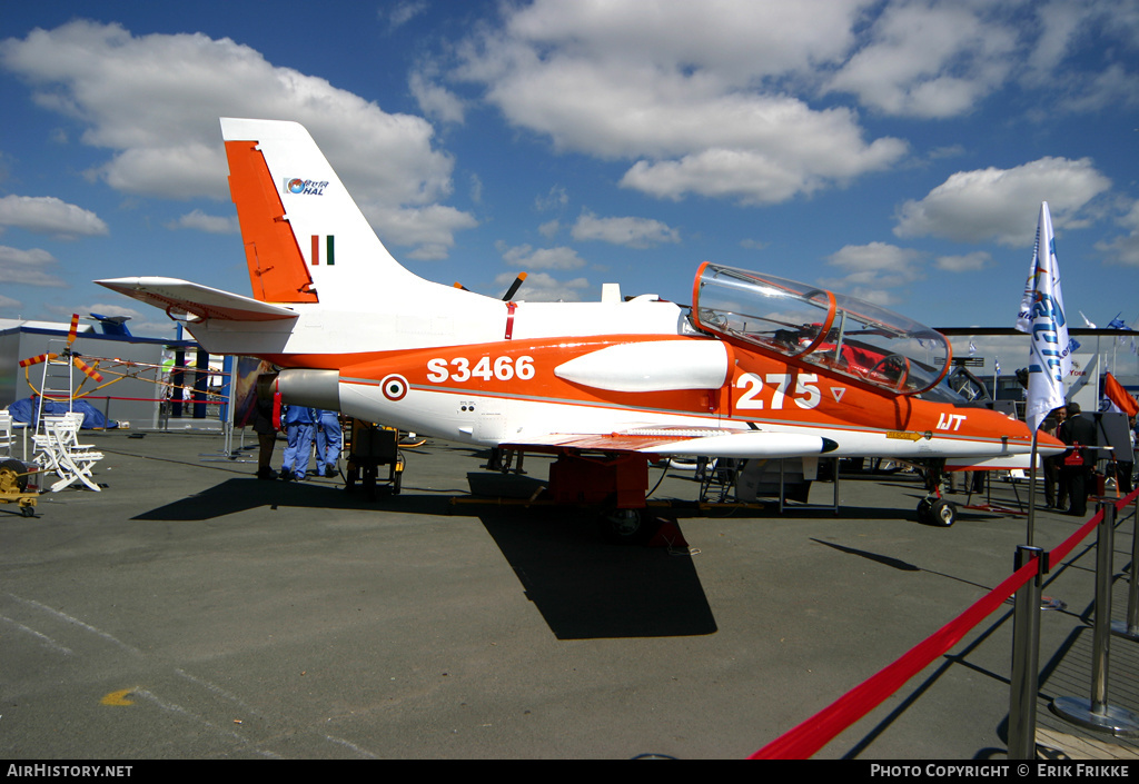 Aircraft Photo of S3466 | Hindustan HJT-36 Sitara | India - Air Force | AirHistory.net #486918