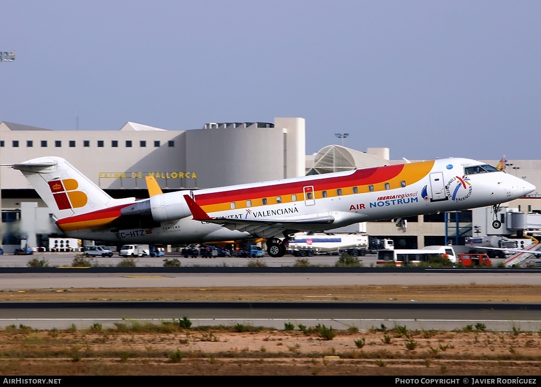Aircraft Photo of EC-HTZ | Bombardier CRJ-200ER (CL-600-2B19) | Iberia Regional | AirHistory.net #486923