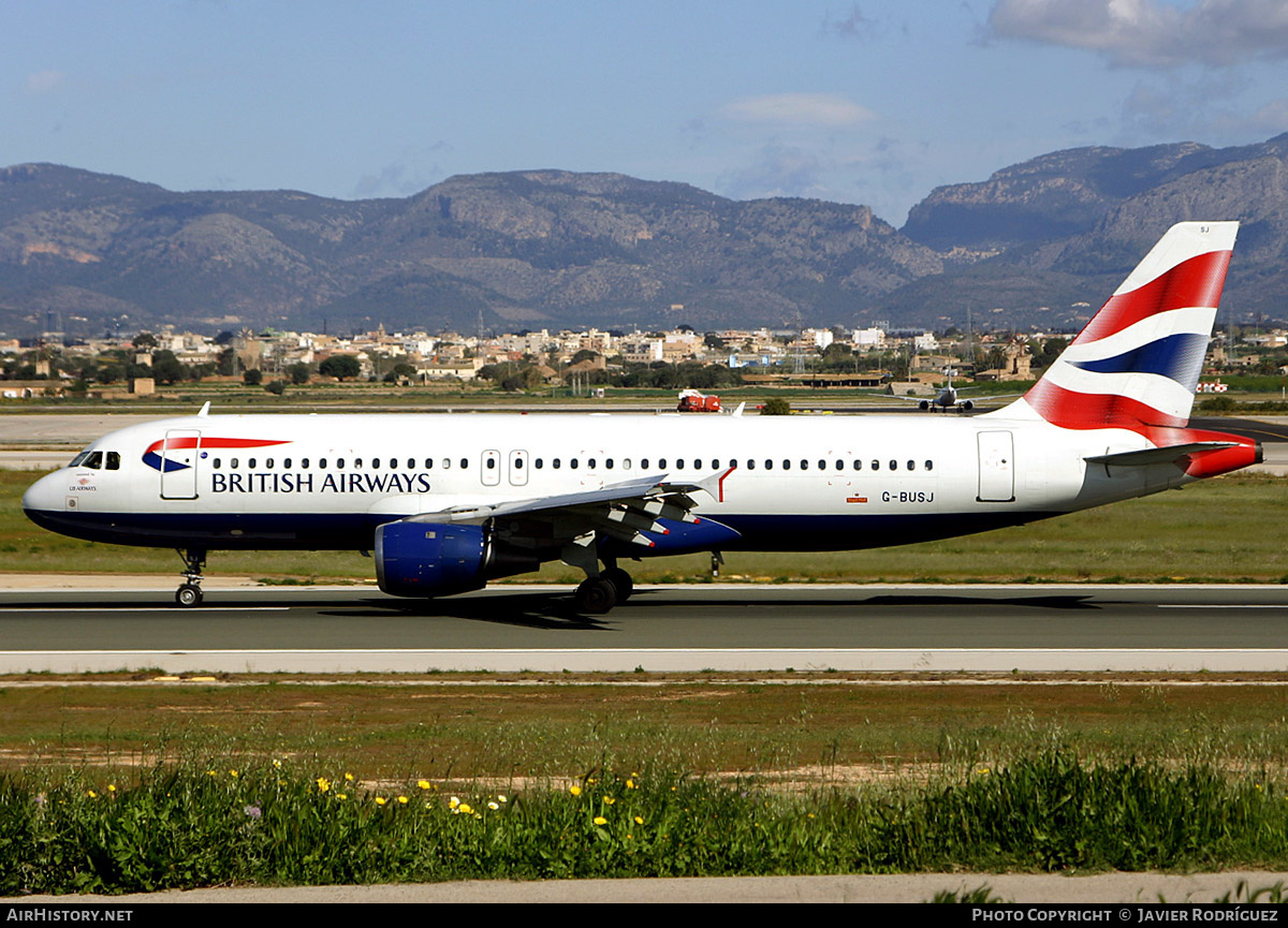 Aircraft Photo of G-BUSJ | Airbus A320-211 | British Airways | AirHistory.net #486947