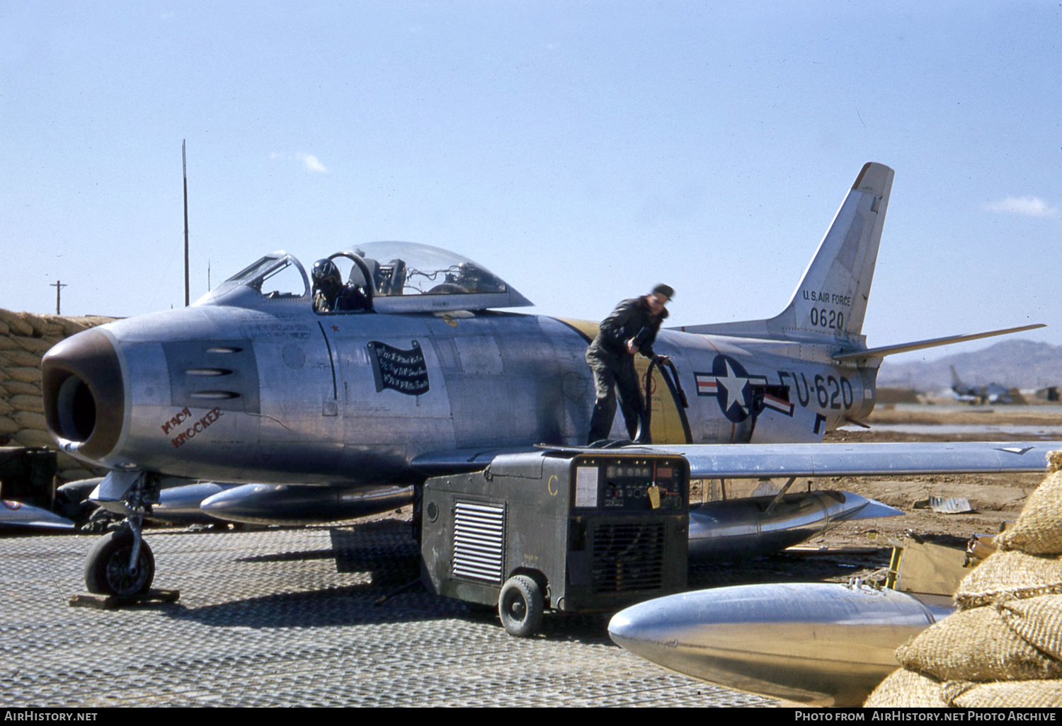 Aircraft Photo of 50-620 / 0620 | North American F-86E Sabre | USA - Air Force | AirHistory.net #486948
