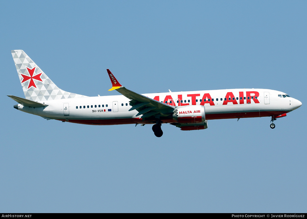 Aircraft Photo of 9H-VUA | Boeing 737-8200 Max 200 | Malta Air | AirHistory.net #486960