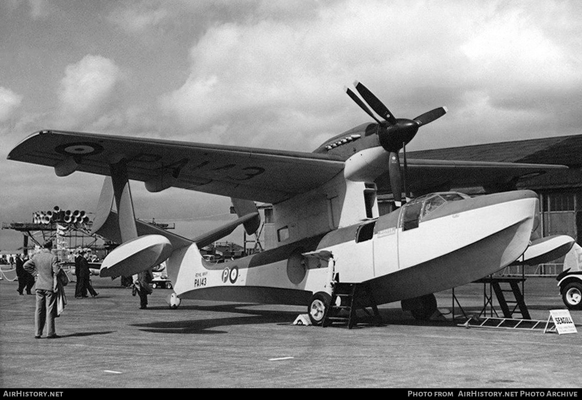 Aircraft Photo of PA143 | Supermarine Seagull ASR.1 | UK - Navy | AirHistory.net #486966