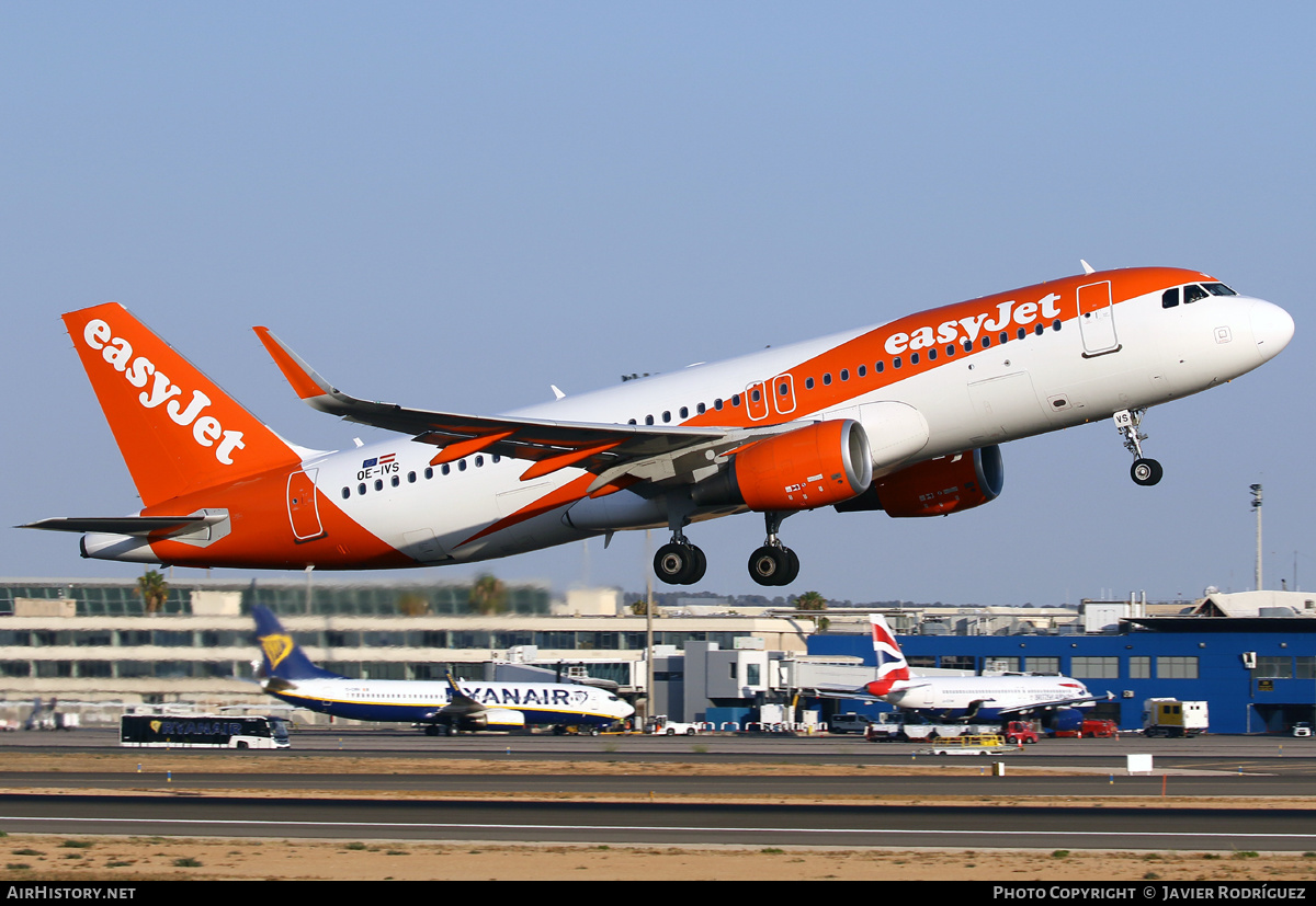 Aircraft Photo of OE-IVS | Airbus A320-214 | EasyJet | AirHistory.net #486977