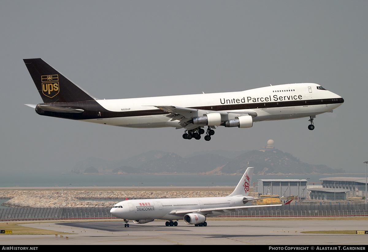 Aircraft Photo of N522UP | Boeing 747-212B(SF) | United Parcel Service - UPS | AirHistory.net #487007
