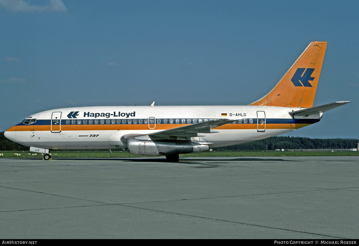 Aircraft Photo of D-AHLG | Boeing 737-2K5/Adv | Hapag-Lloyd | AirHistory.net #487008