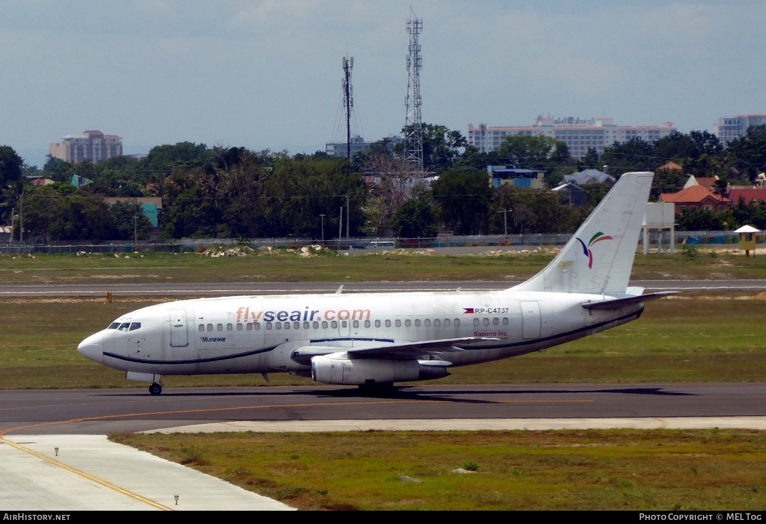 Aircraft Photo of RP-C4737 | Boeing 737-2T4C/Adv | SEAir Cargo - South East Asian Airlines | AirHistory.net #487009