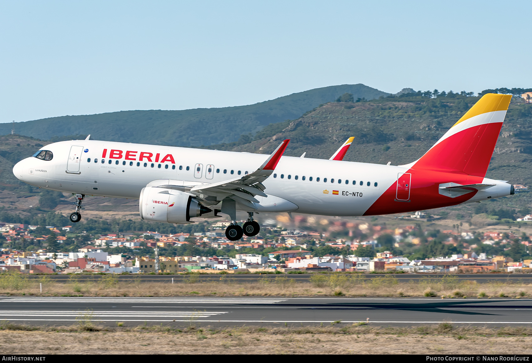 Aircraft Photo of EC-NTO | Airbus A320-251N | Iberia | AirHistory.net #487013