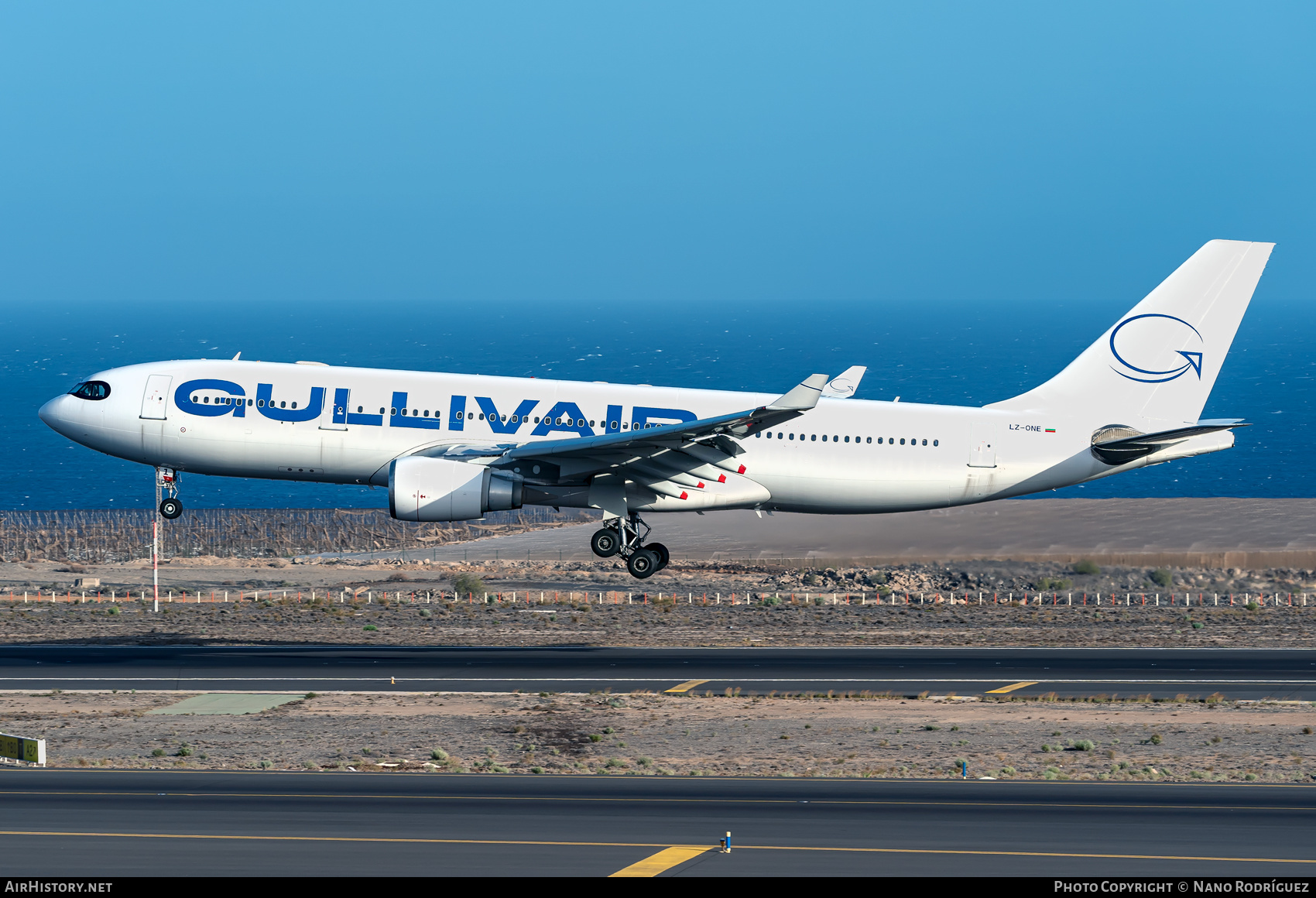 Aircraft Photo of LZ-ONE | Airbus A330-203 | GullivAir | AirHistory.net #487016