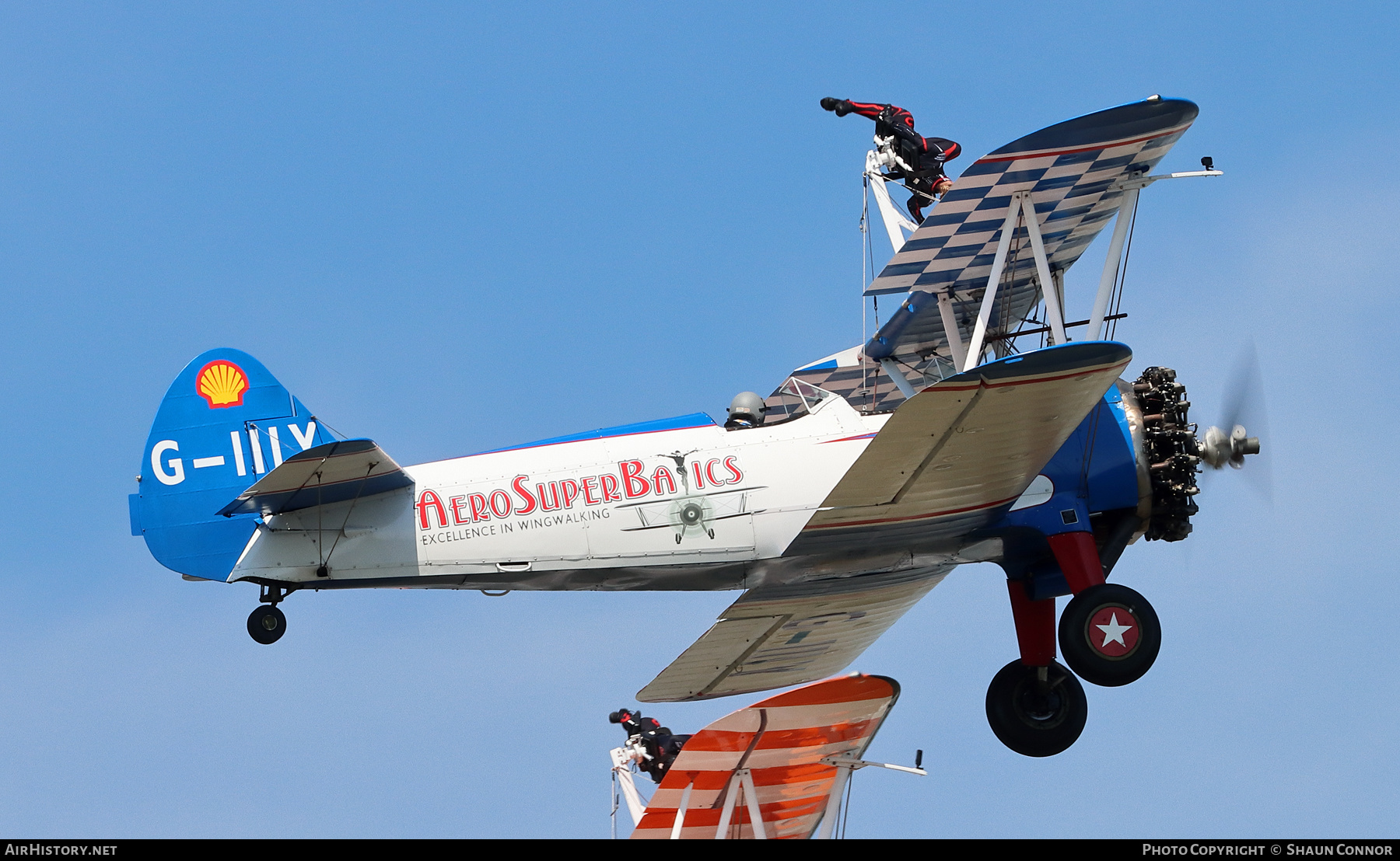 Aircraft Photo of G-IIIY | Boeing A75N1 Kaydet | AeroSuperBatics | AirHistory.net #487022