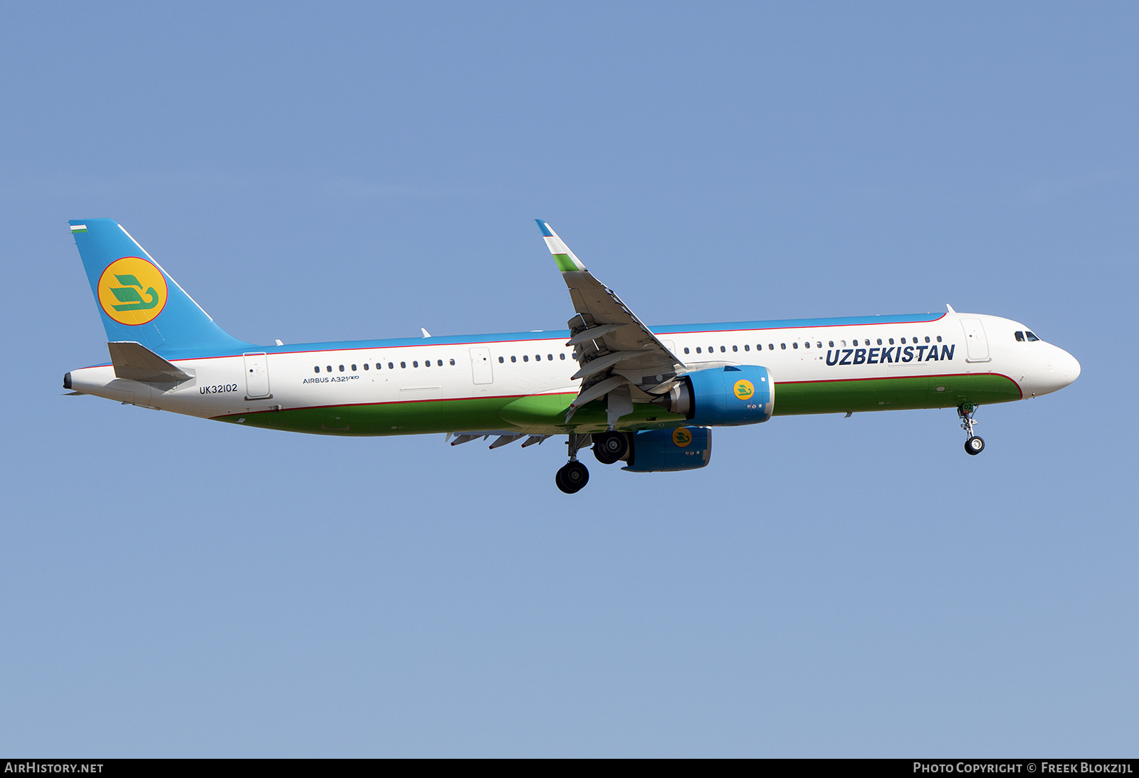 Aircraft Photo of UK32102 | Airbus A321-253NX | Uzbekistan Airways | AirHistory.net #487027