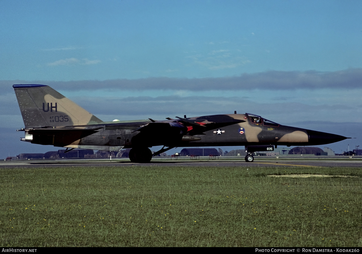 Aircraft Photo of 68-0035 / AF68-035 | General Dynamics F-111E Aardvark | USA - Air Force | AirHistory.net #487048