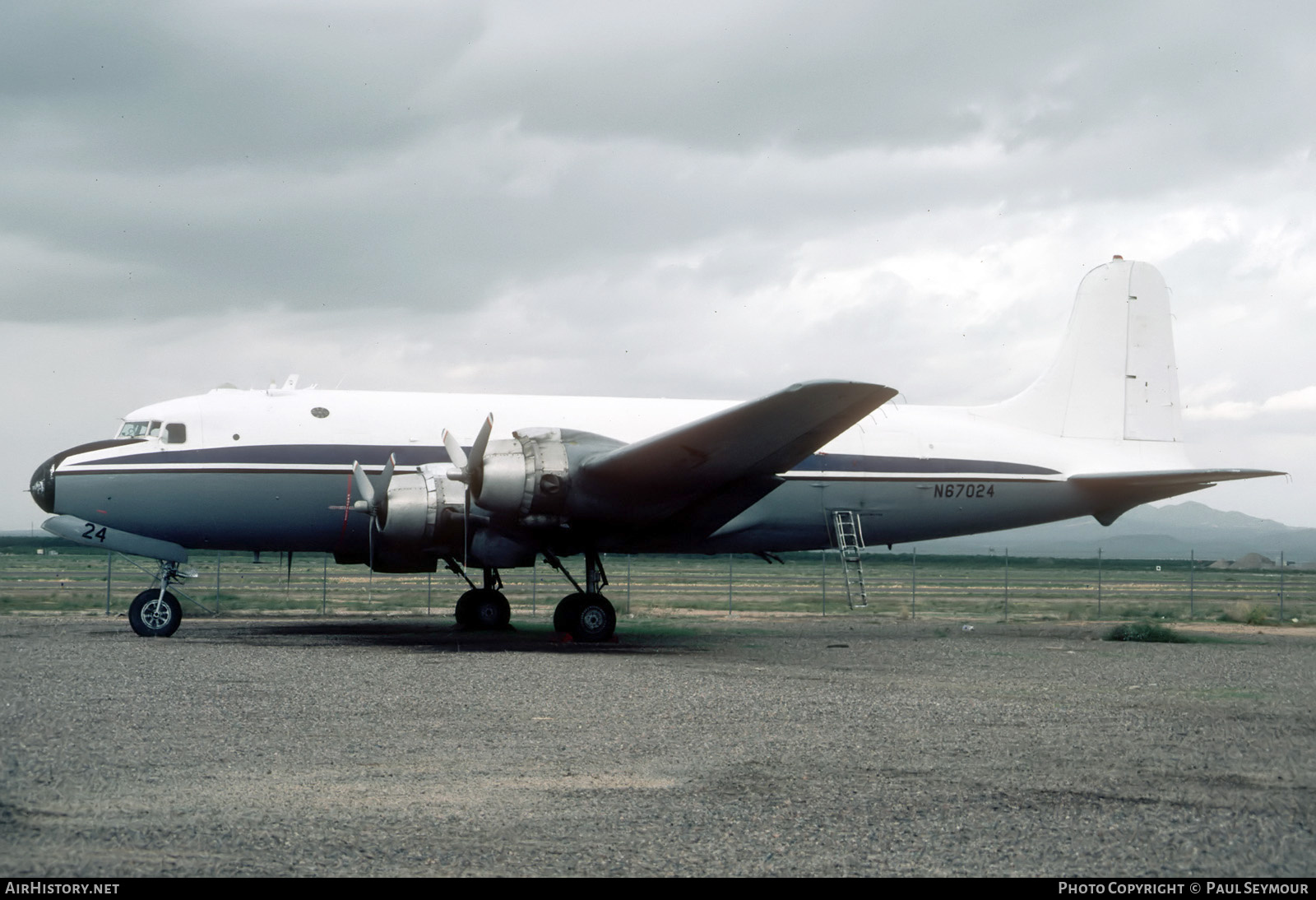 Aircraft Photo of N67024 | Douglas C-54Q Skymaster | AirHistory.net #487049