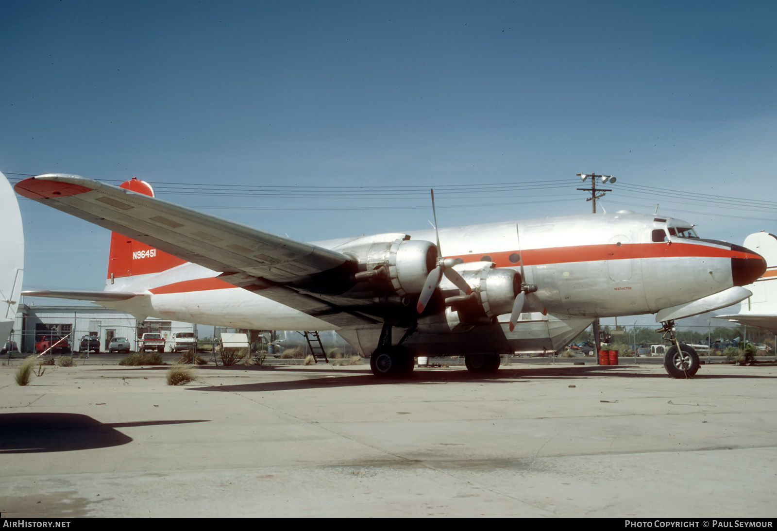 Aircraft Photo of N96451 | Douglas C-54S/AT Skymaster | Central Air Service | AirHistory.net #487051