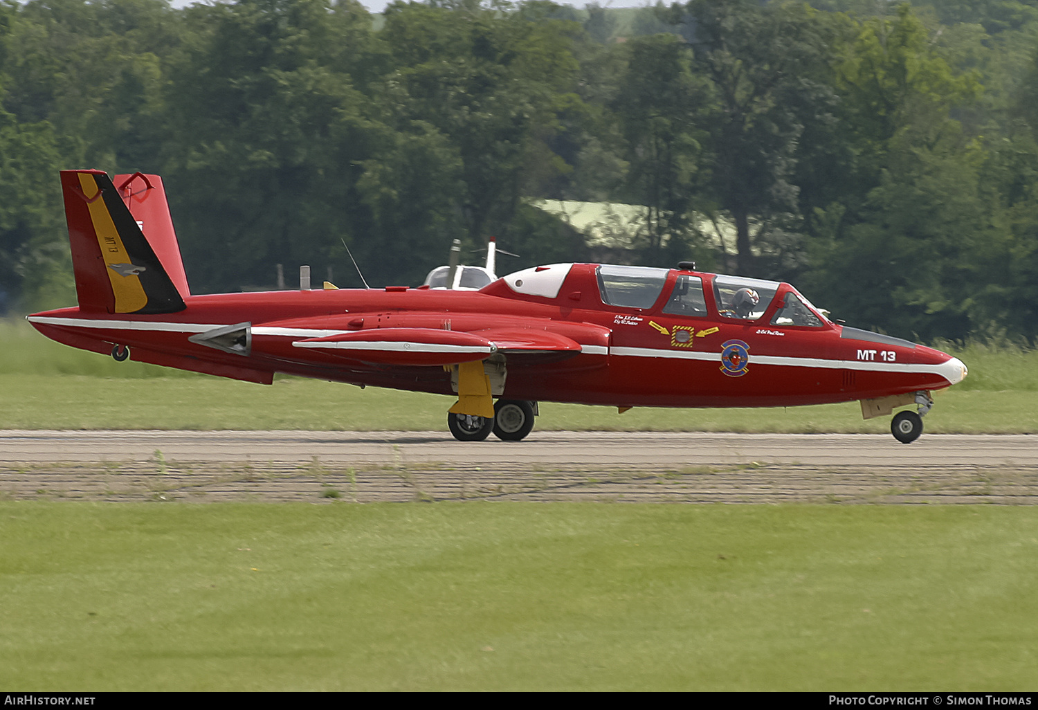 Aircraft Photo of MT13 | Fouga CM-170R Magister | Belgium - Air Force | AirHistory.net #487076