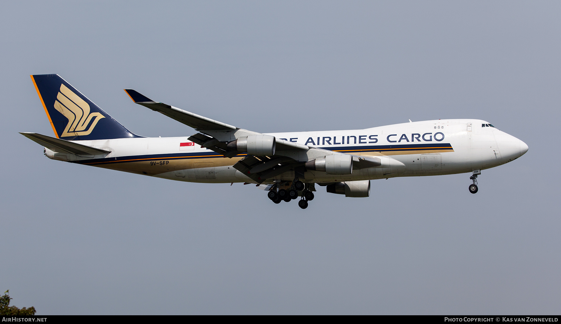 Aircraft Photo of 9V-SFP | Boeing 747-412F/SCD | Singapore Airlines Cargo | AirHistory.net #487089