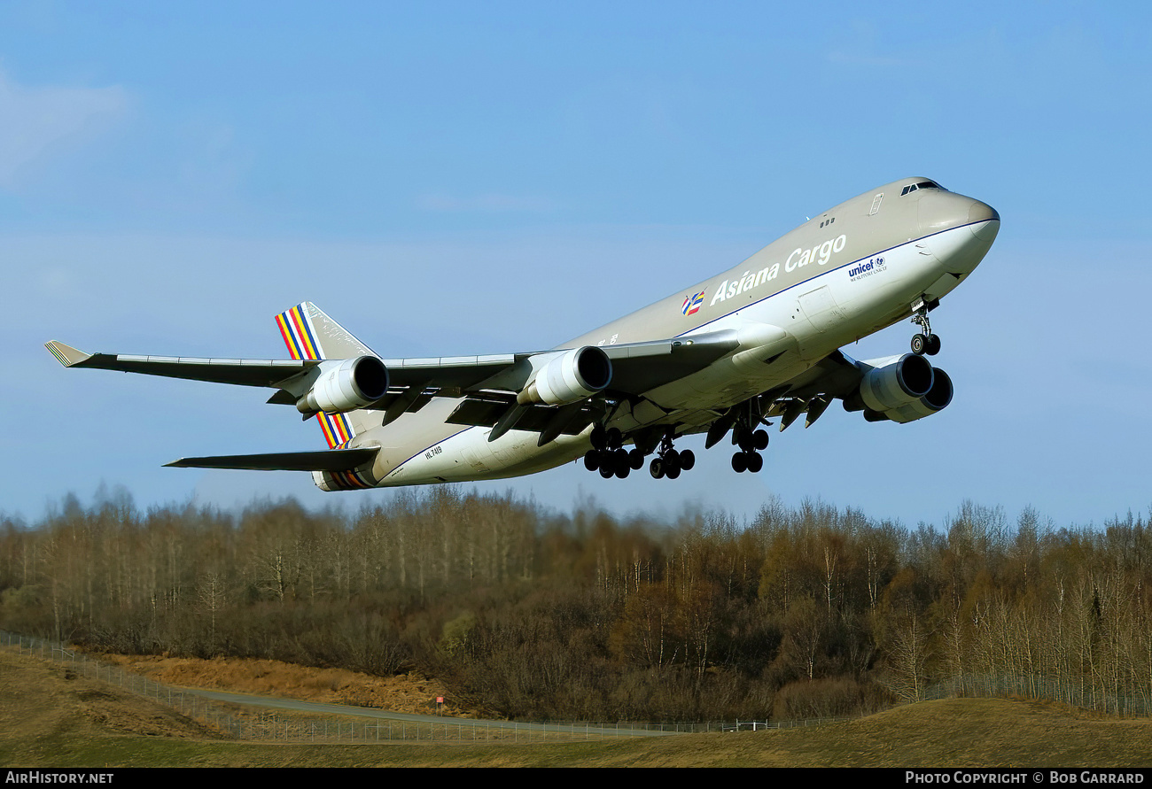 Aircraft Photo of HL7419 | Boeing 747-48EF/SCD | Asiana Airlines Cargo | AirHistory.net #487090