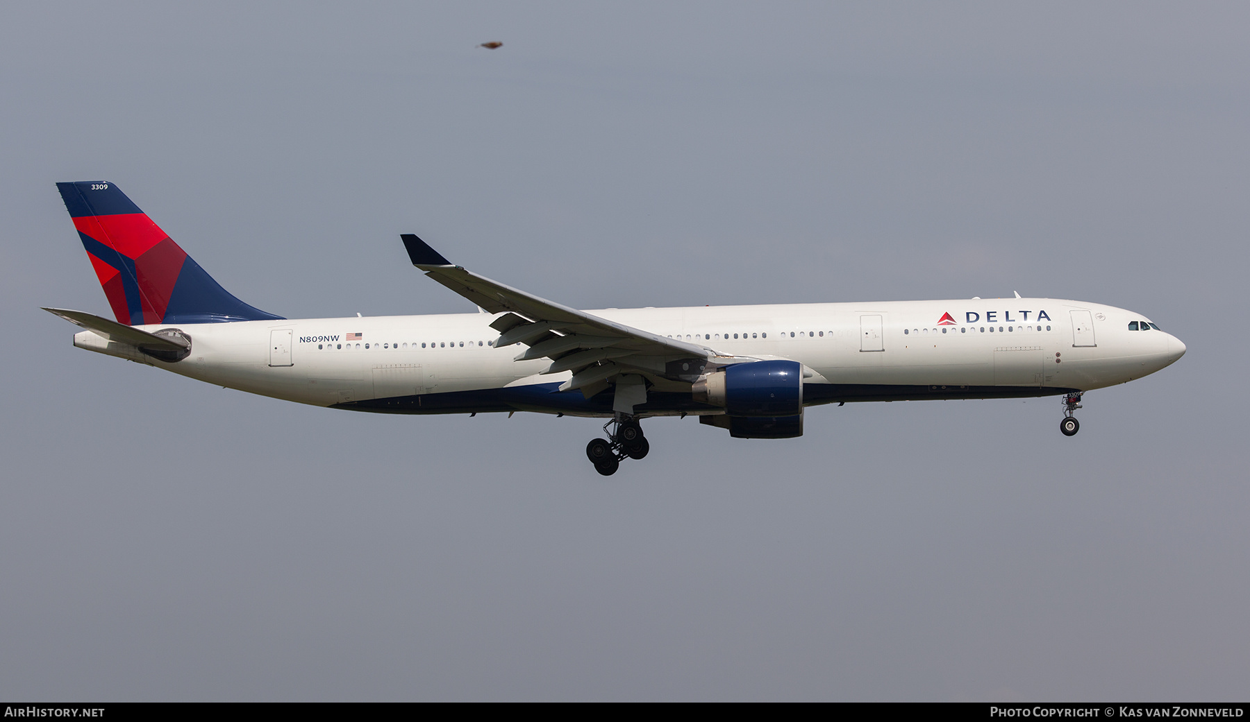 Aircraft Photo of N809NW | Airbus A330-323 | Delta Air Lines | AirHistory.net #487097
