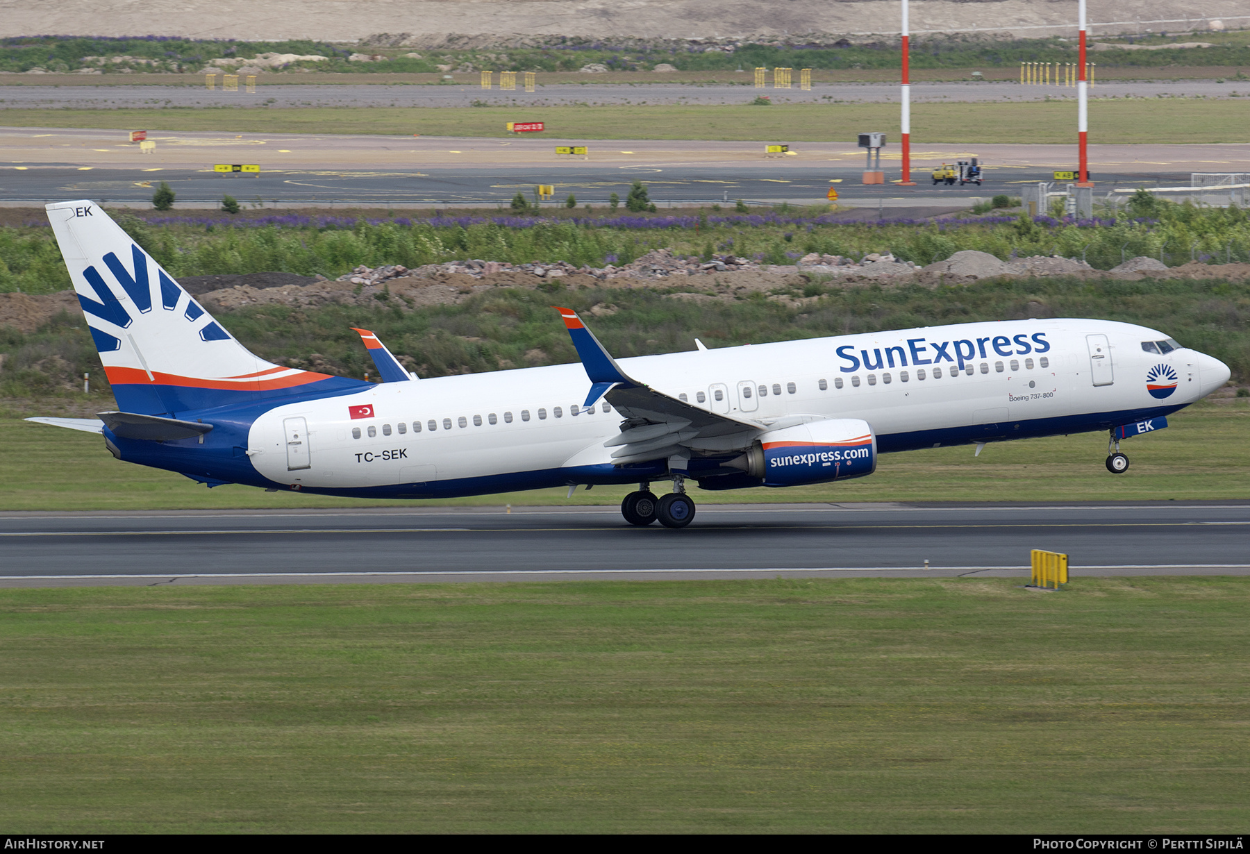Aircraft Photo of TC-SEK | Boeing 737-8HC | SunExpress | AirHistory.net #487110